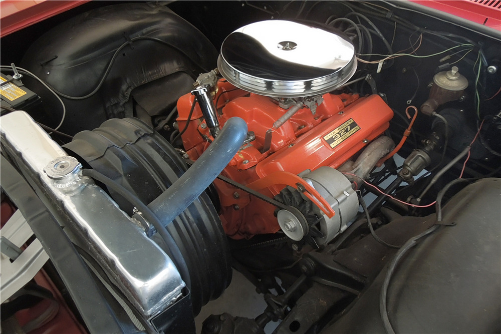 1963 CHEVROLET BISCAYNE 2-DOOR POST - Engine - 212041