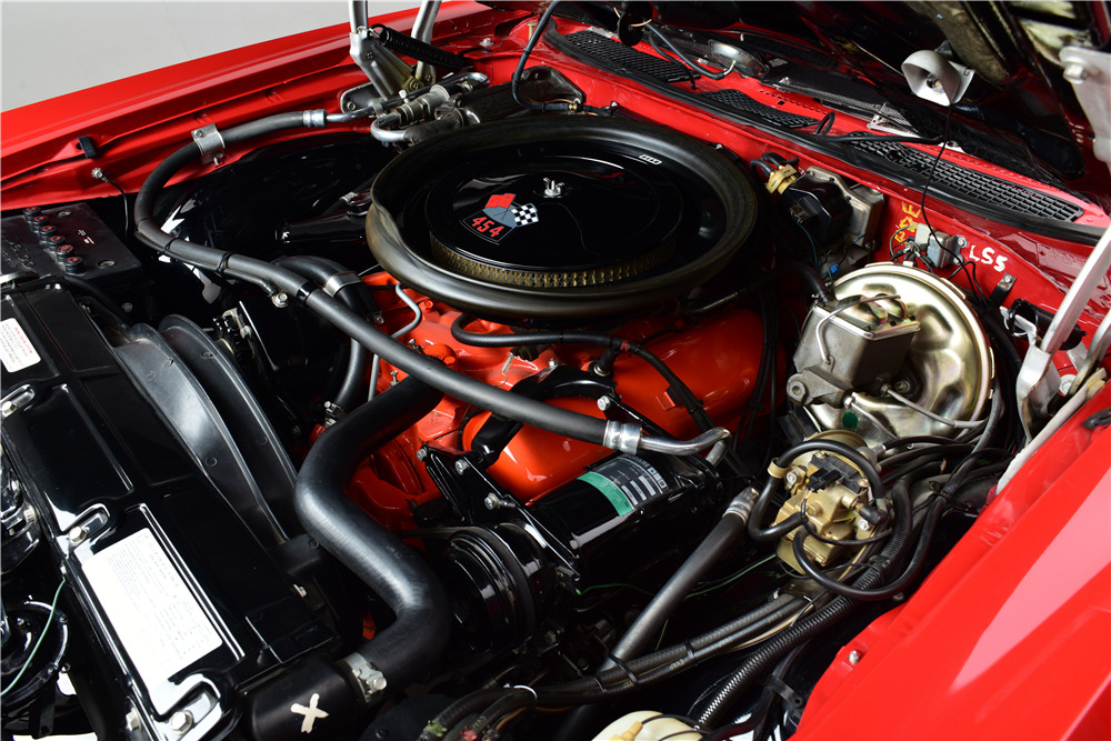 1972 CHEVROLET EL CAMINO SS CUSTOM PICKUP - Engine - 212455