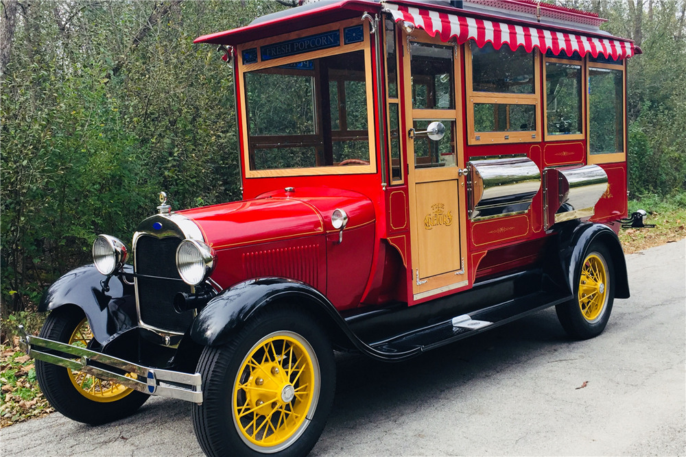 1928 Ford Model Aa Cretors Popcorn Truck Re Creation
