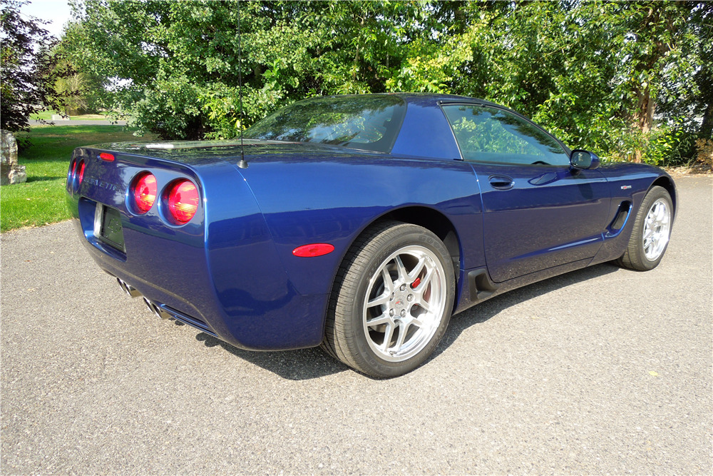 2004 CHEVROLET CORVETTE Z06  - Rear 3/4 - 212504