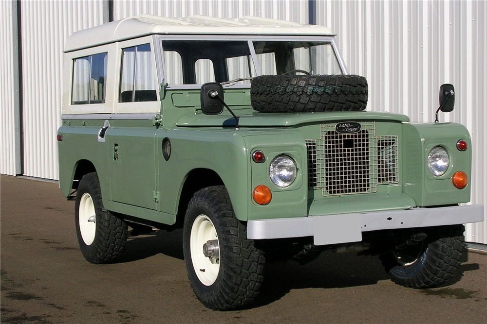 1971 LAND ROVER SERIES IIA - Side Profile - 212623