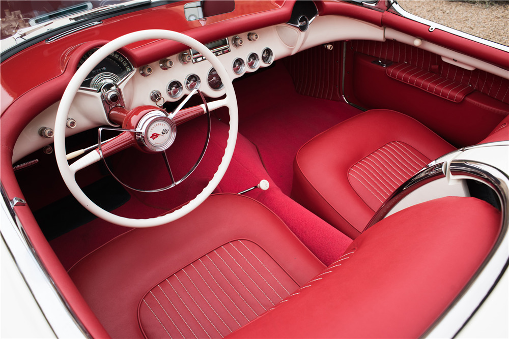 1953 CHEVROLET CORVETTE 235/150 CONVERTIBLE - Interior - 212676