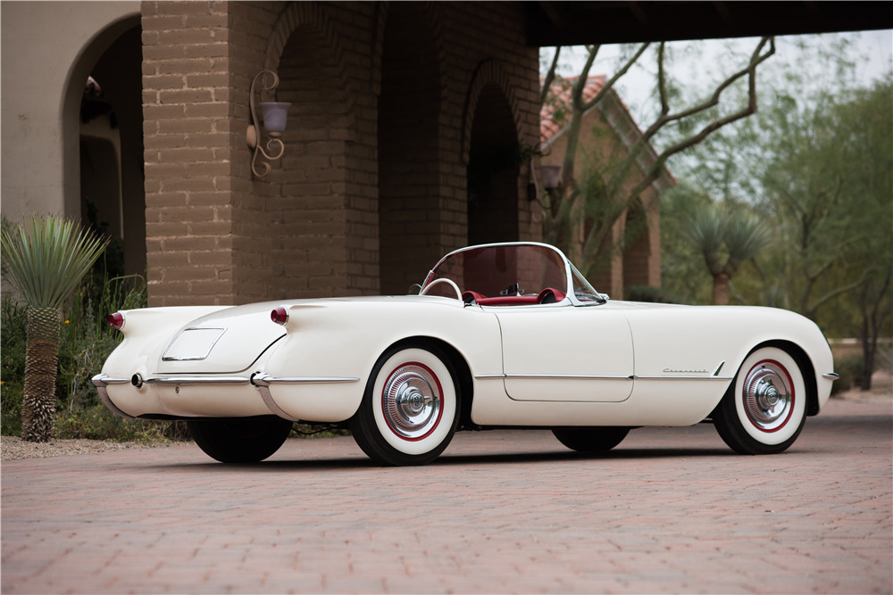 1953 CHEVROLET CORVETTE 235/150 CONVERTIBLE - Side Profile - 212676