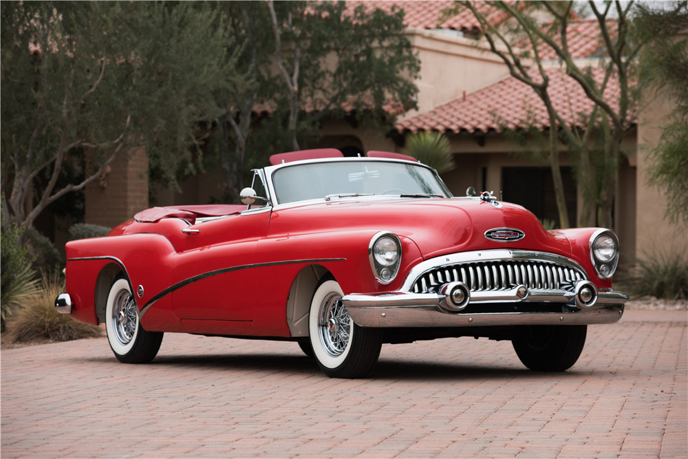 1953 BUICK SKYLARK CONVERTIBLE - Front 3/4 - 212677