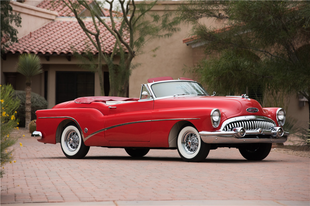 1953 BUICK SKYLARK CONVERTIBLE - Side Profile - 212677