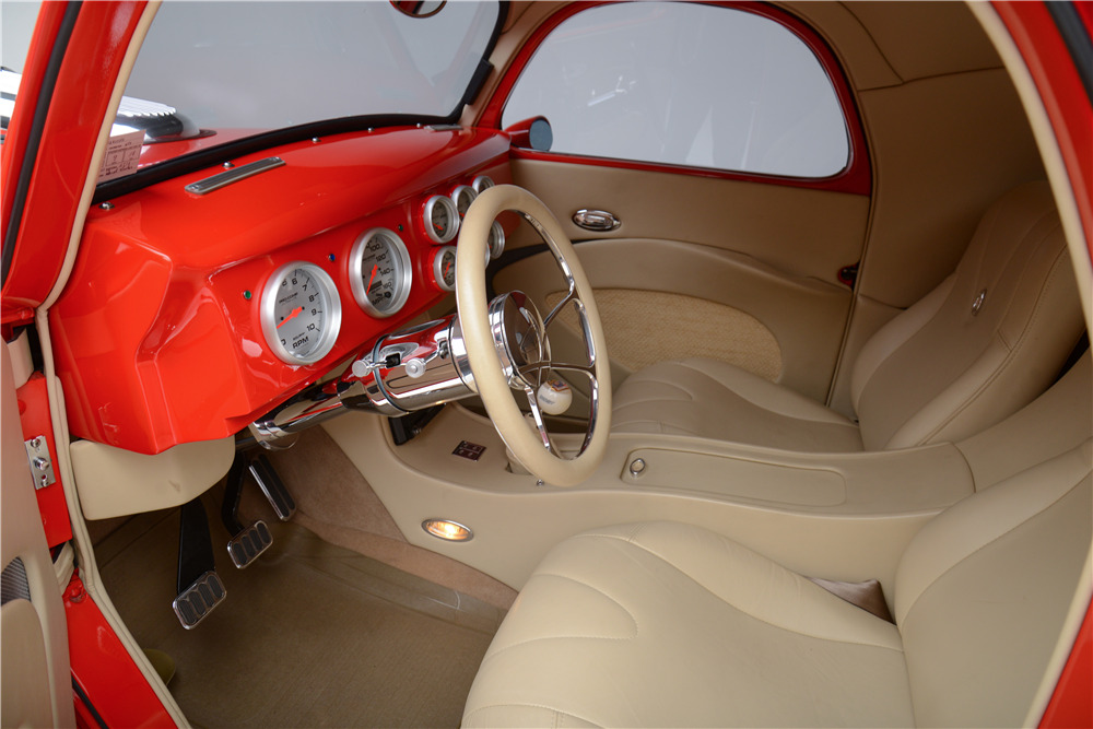 1941 WILLYS AMERICAR CUSTOM COUPE - Interior - 212701