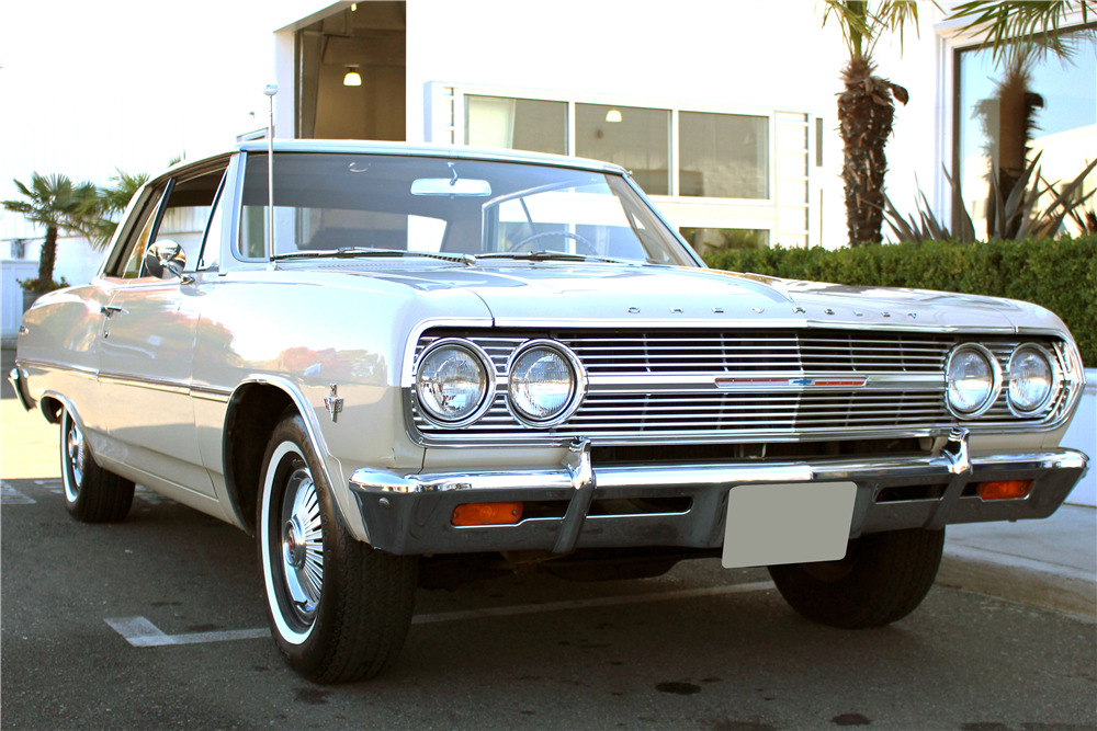 1965 CHEVROLET CHEVELLE MALIBU SS - Front 3/4 - 212810