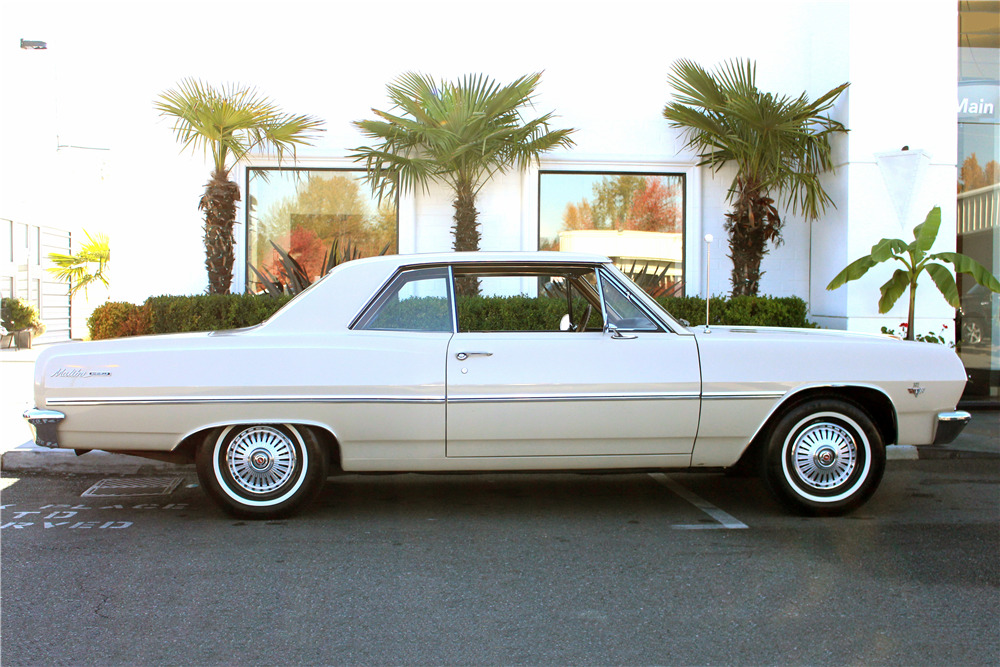 1965 CHEVROLET CHEVELLE MALIBU SS - Side Profile - 212810