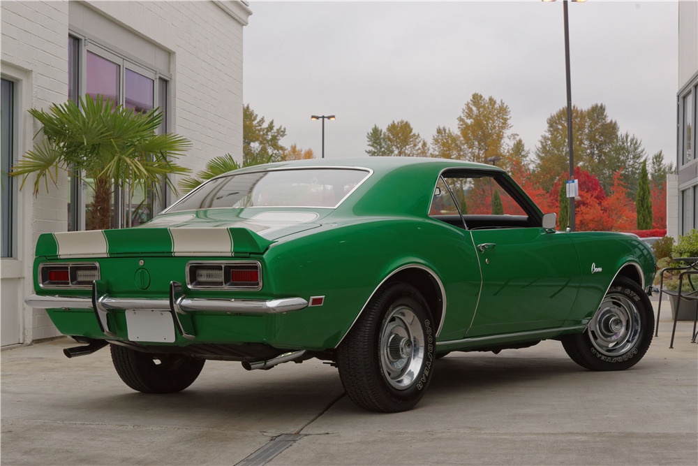 1968 CHEVROLET CAMARO Z/28 - Rear 3/4 - 212821