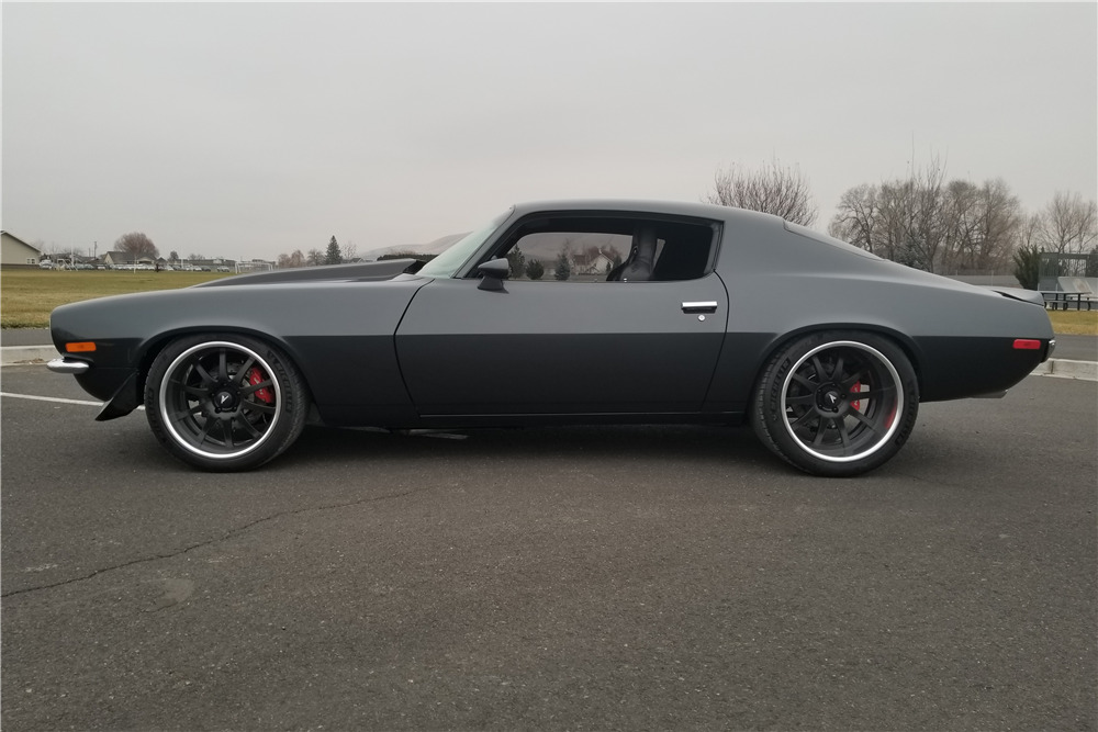 1970 CHEVROLET CAMARO CUSTOM COUPE - Side Profile - 212935