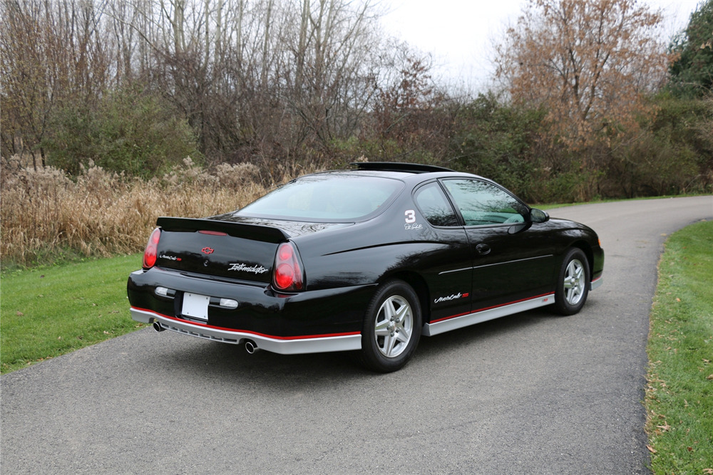 2002 CHEVROLET MONTE CARLO DALE EARNHARDT EDITION - Rear 3/4 - 212948