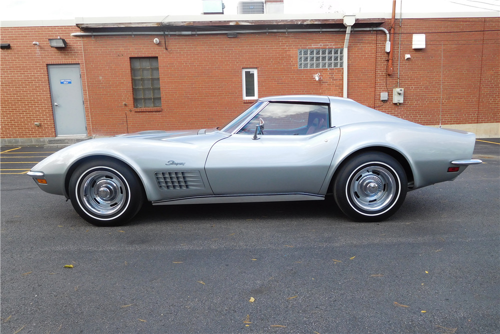 1970 CHEVROLET CORVETTE 350/370 - Side Profile - 213001