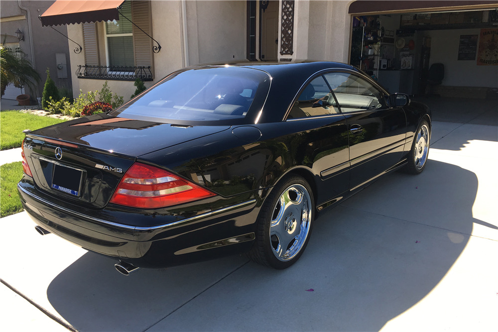 2002 MERCEDES-BENZ CL55 AMG - Rear 3/4 - 213003