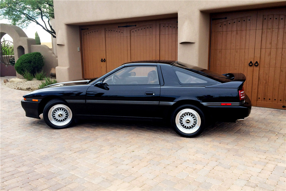 1990 TOYOTA SUPRA TURBO TARGA - Side Profile - 213032
