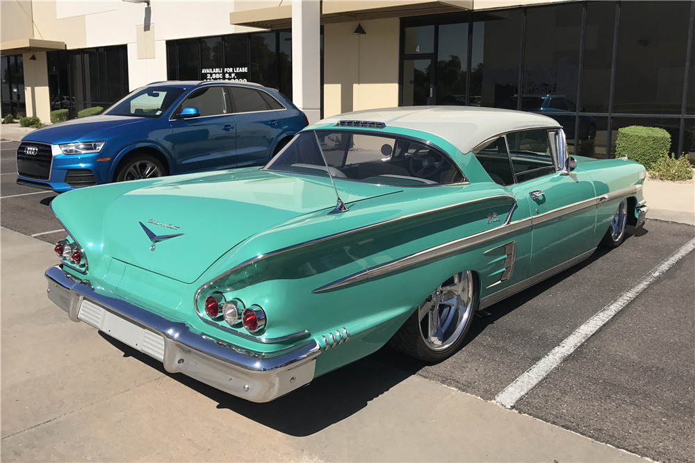 1958 CHEVROLET IMPALA - Rear 3/4 - 213033
