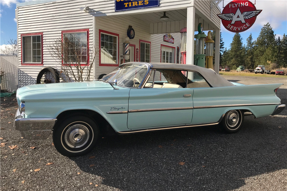 1960 CHRYSLER WINDSOR CONVERTIBLE - Front 3/4 - 213077
