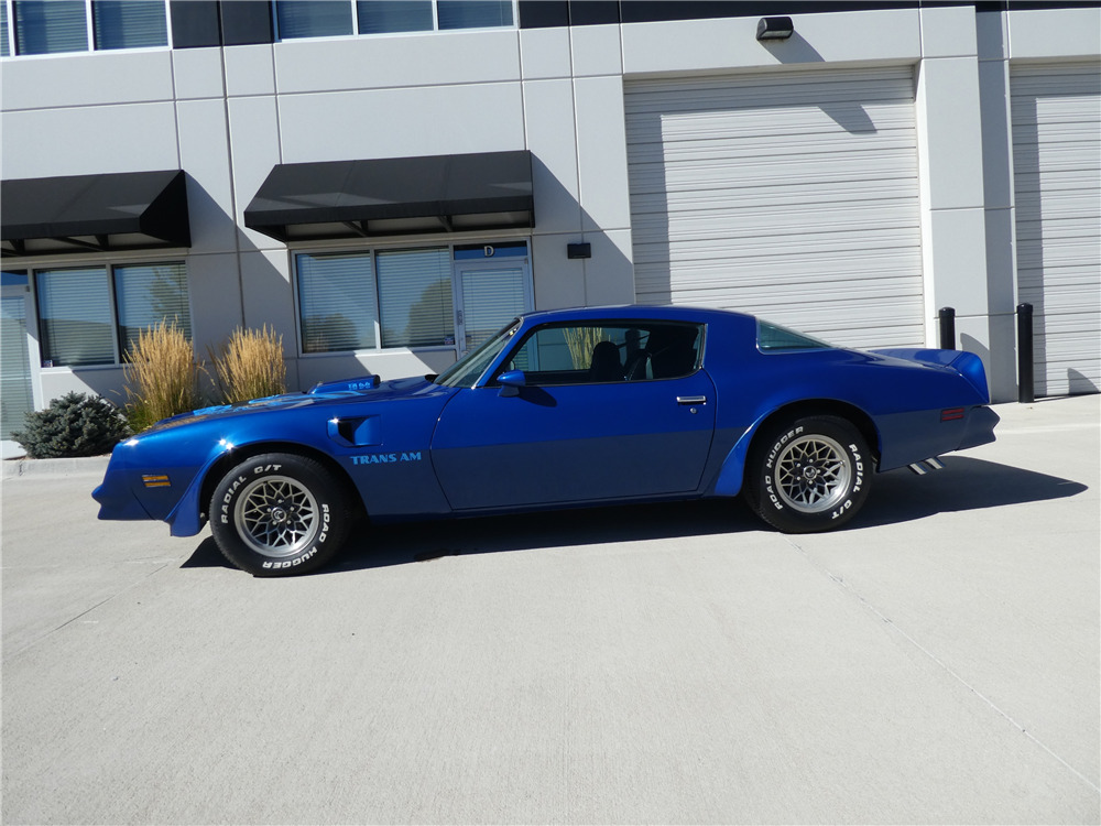 1978 PONTIAC FIREBIRD TRANS AM - Side Profile - 213237