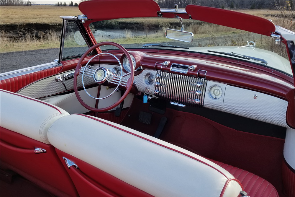 1953 BUICK SKYLARK CONVERTIBLE - Interior - 213363