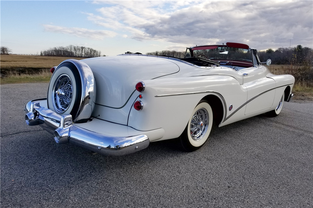 1953 BUICK SKYLARK CONVERTIBLE - Rear 3/4 - 213363