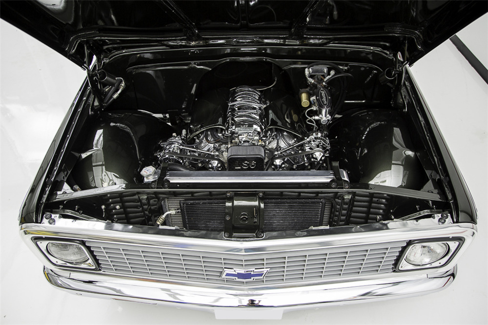 1971 CHEVROLET CHEYENNE SUPER 10 PICKUP - Engine - 213402