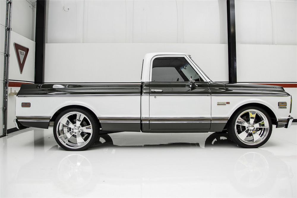1971 CHEVROLET CHEYENNE SUPER 10 PICKUP - Side Profile - 213402