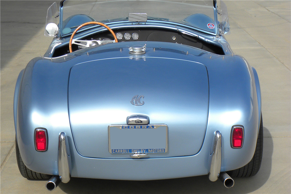 1965 SHELBY COBRA CSX 8000 (INMATE BUILT COBRA) - Rear 3/4 - 213448