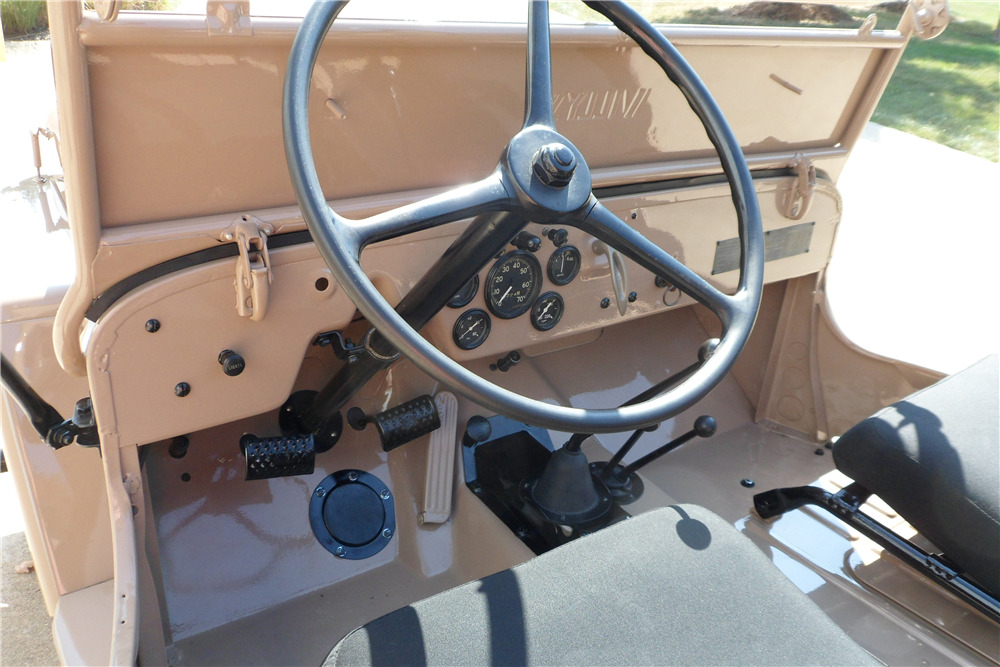 1948 WILLYS JEEP CJ2 - Interior - 213490