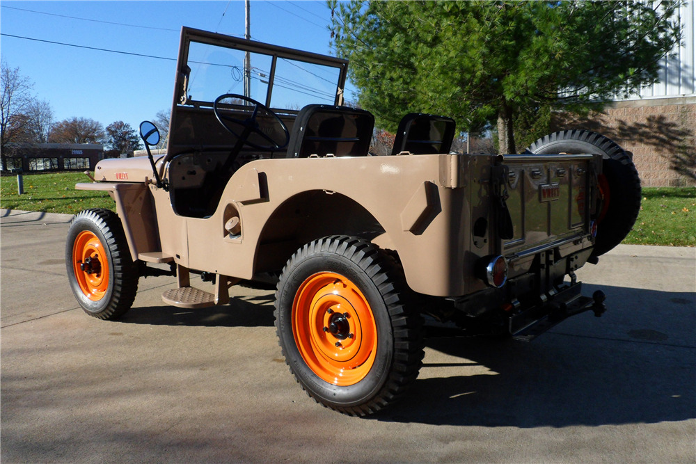1948 WILLYS JEEP CJ2 - Rear 3/4 - 213490