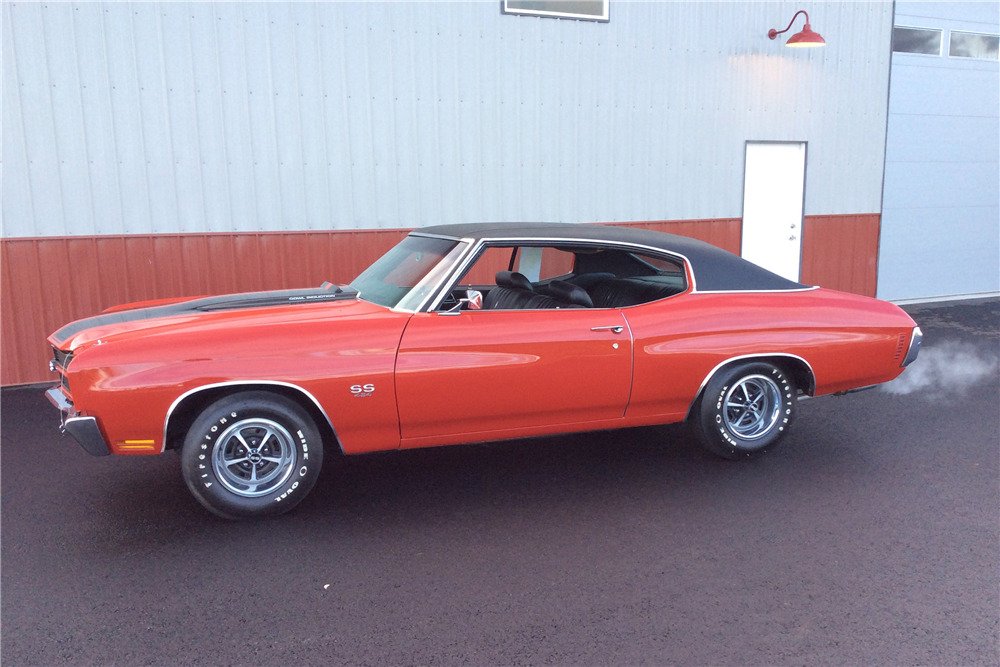 1970 CHEVROLET CHEVELLE LS6 - Side Profile - 213528