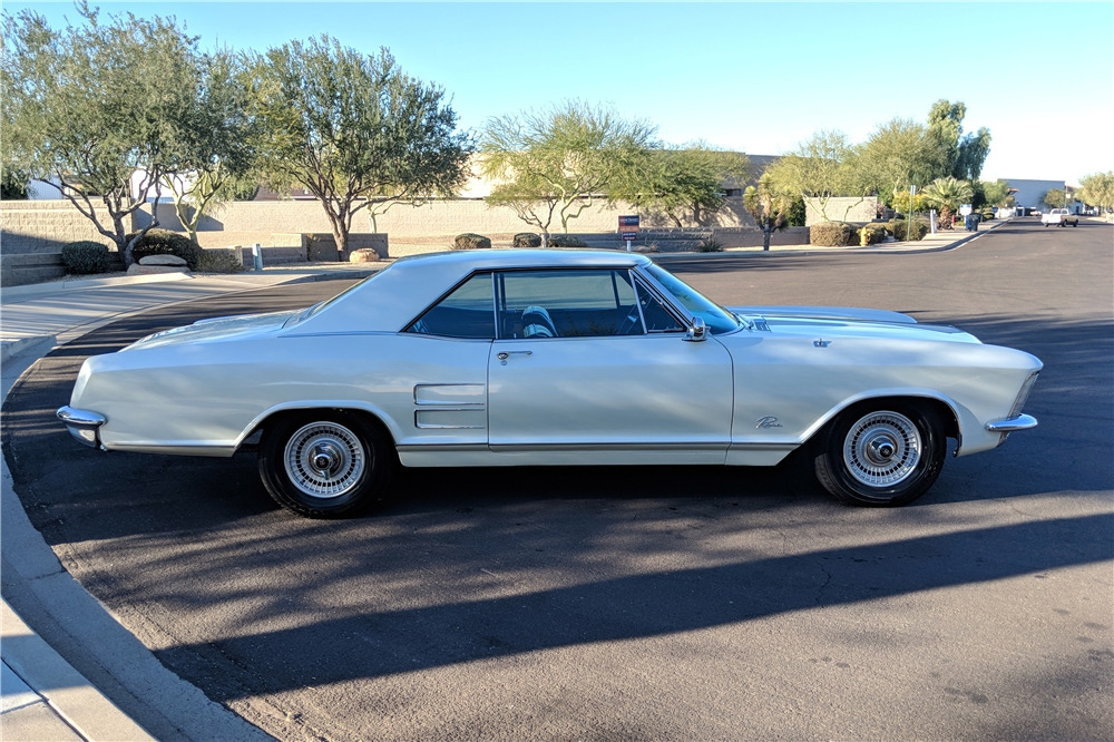 1963 BUICK RIVIERA - Side Profile - 213541