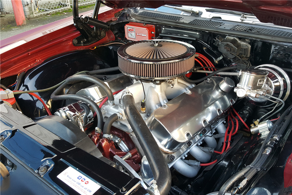 1970 CHEVROLET CHEVELLE SS 454 CUSTOM COUPE - Engine - 213620