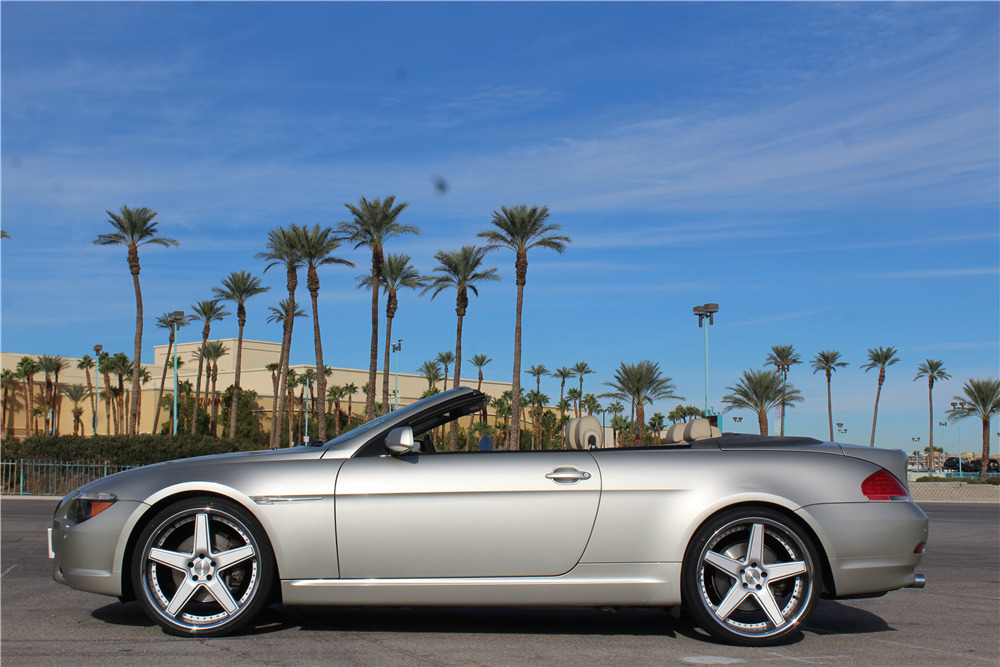 2005 BMW 645 CONVERTIBLE - Side Profile - 213686