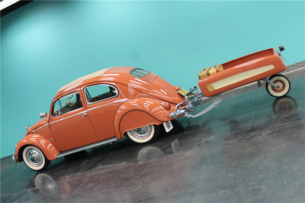 1957 VOLKSWAGEN BEETLE - Side Profile - 213694