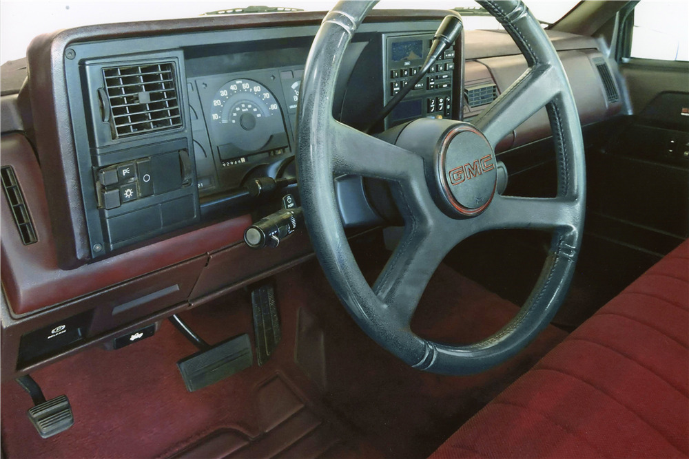 1988 GMC SIERRA 1500 PICKUP - Interior - 213824