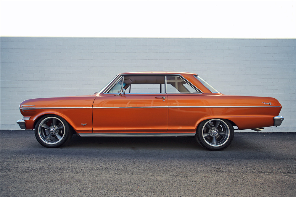 1962 CHEVROLET NOVA CUSTOM HARDTOP - Side Profile - 213827