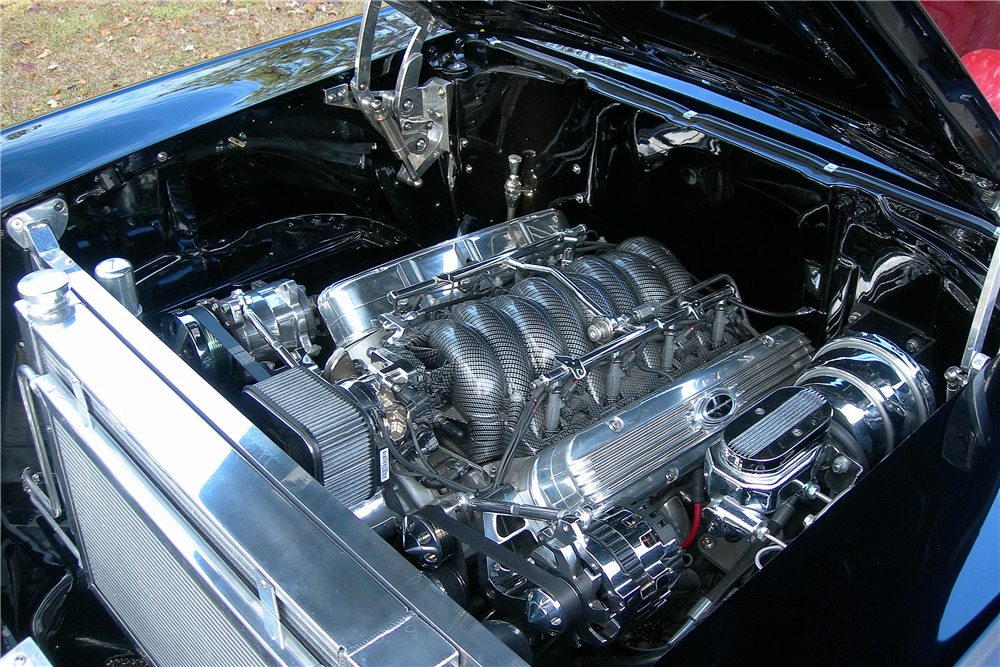 1957 CHEVROLET BEL AIR CUSTOM HARDTOP - Engine - 213836