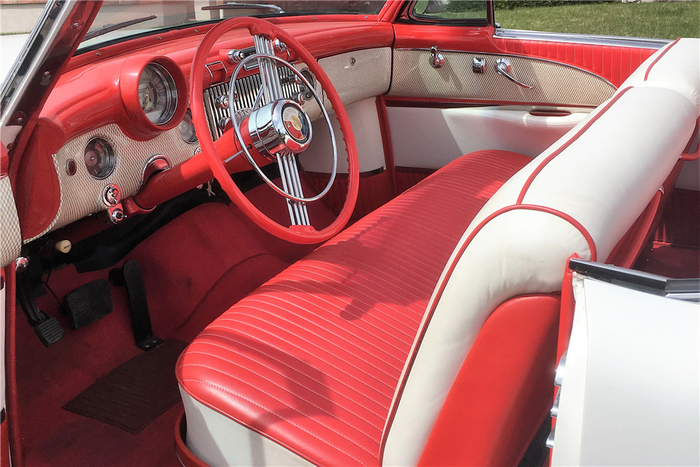 1953 BUICK SKYLARK ROADMASTER CONVERTIBLE - Interior - 213860