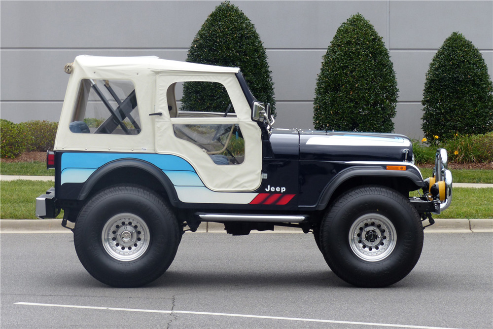 1981 JEEP CJ5 - Side Profile - 214242