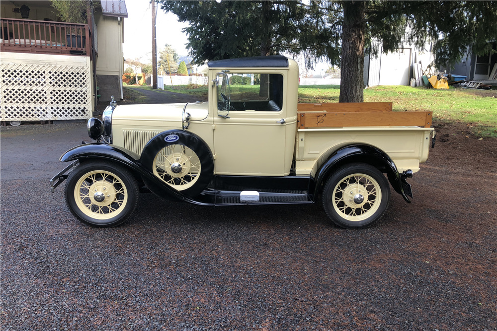 1930 FORD MODEL A PICKUP - Side Profile - 214289