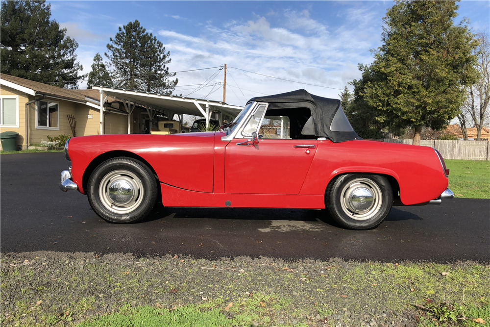 1966 AUSTIN-HEALEY SPRITE MK IV - Side Profile - 214290