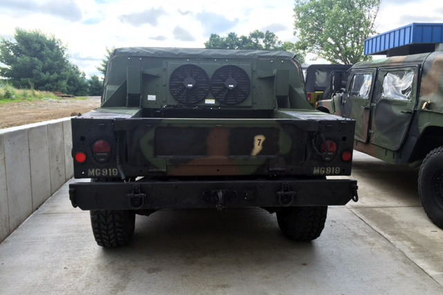 1993 AM GENERAL M998 HUMVEE - Rear 3/4 - 214359