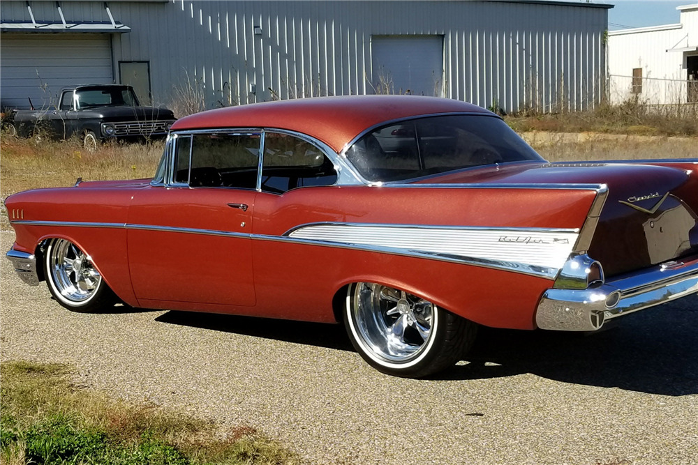 1957 CHEVROLET 210 CUSTOM HARDTOP - Rear 3/4 - 214494