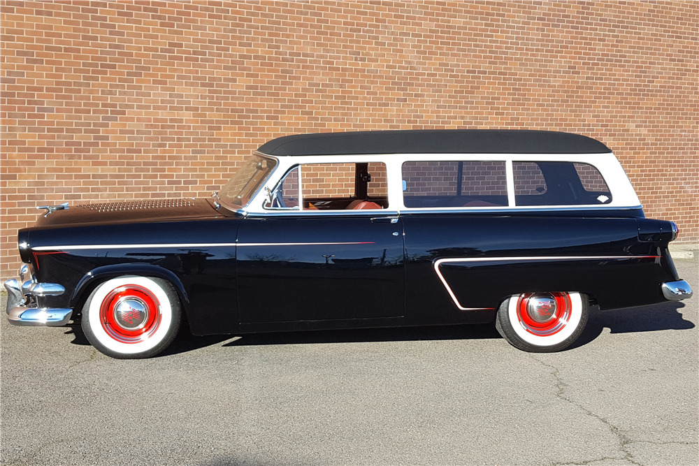 1954 FORD RANCH WAGON CUSTOM  - Side Profile - 214548