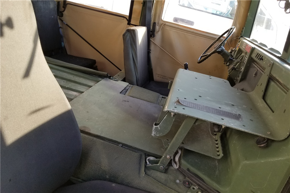 hmmwv interior