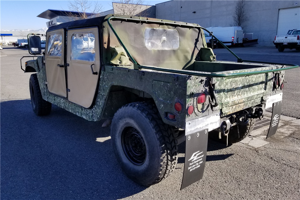 1993 AM GENERAL M998 HUMVEE - Rear 3/4 - 214584