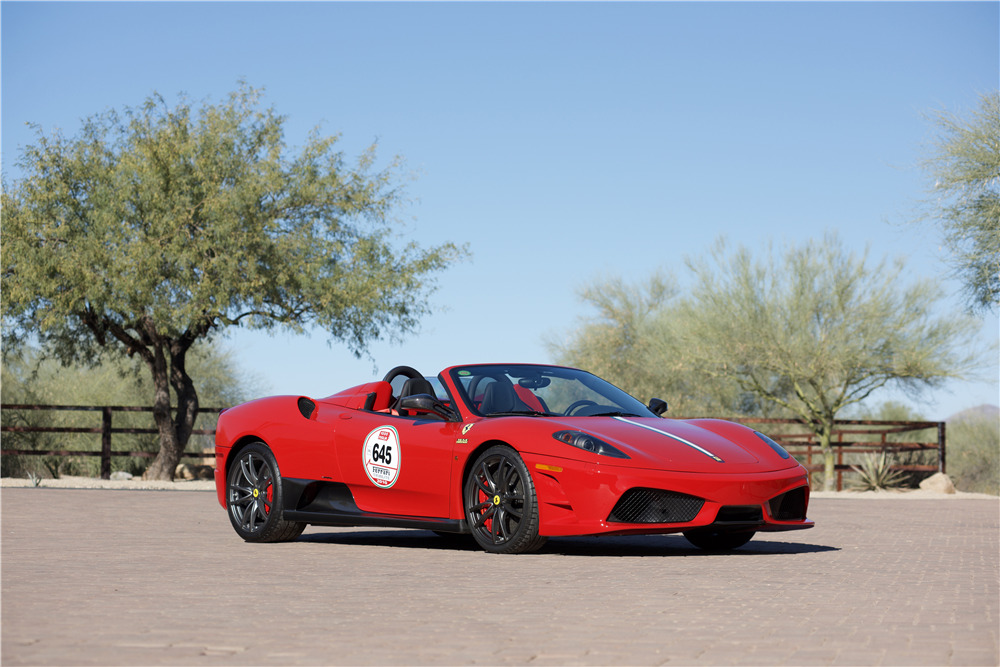 2009 FERRARI F430 16M SCUDERIA SPIDER - Front 3/4 - 214607