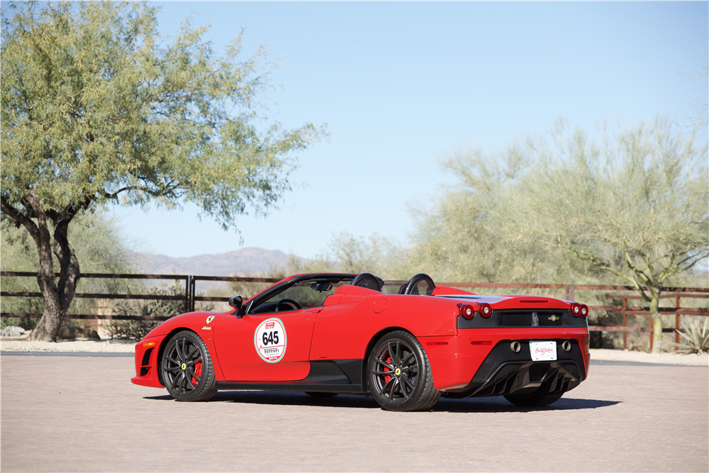 2009 FERRARI F430 16M SCUDERIA SPIDER - Rear 3/4 - 214607