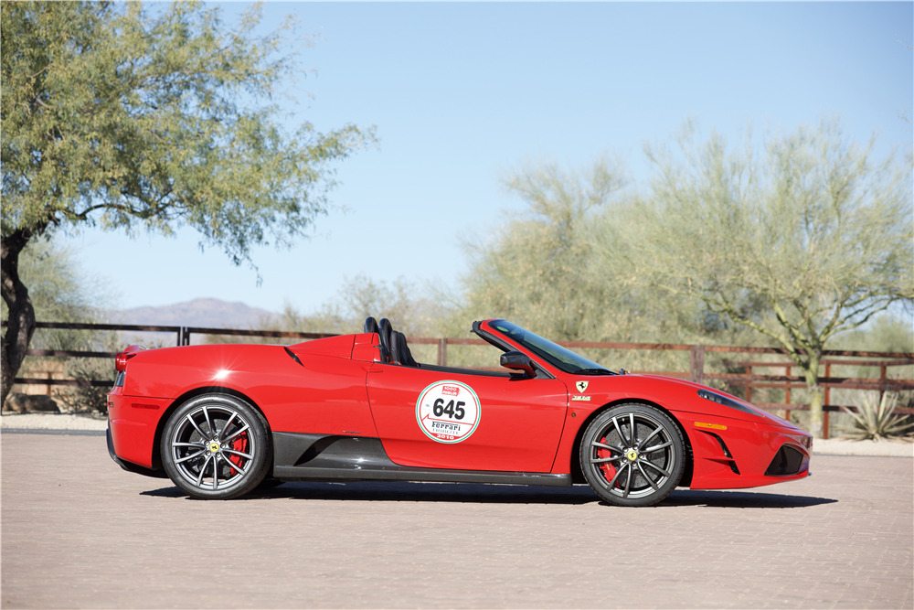 2009 FERRARI F430 16M SCUDERIA SPIDER - Side Profile - 214607