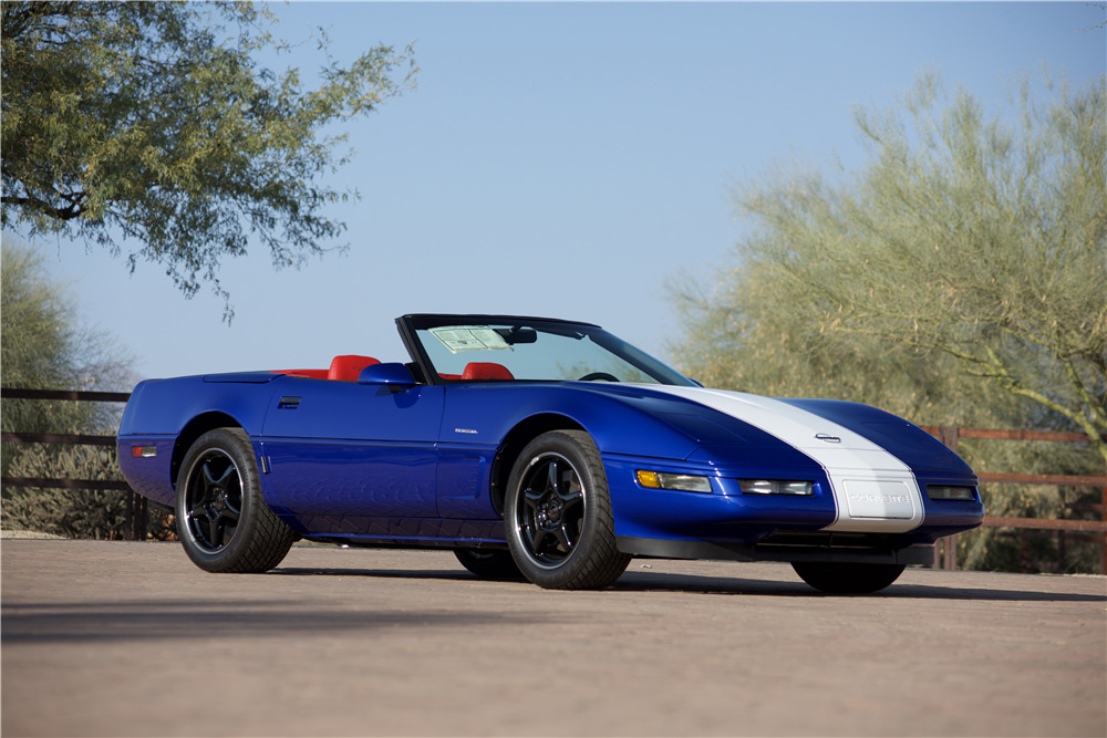 1996 CHEVROLET CORVETTE GRAND SPORT CONVERTIBLE - Front 3/4 - 214616