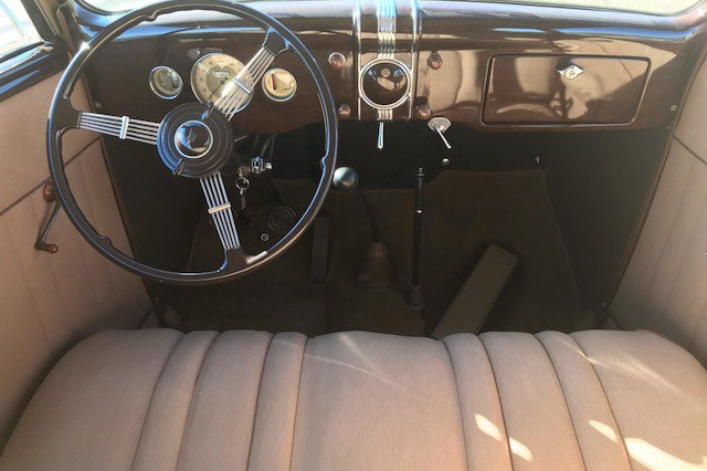1936 FORD 68 CONVERTIBLE SEDAN - Interior - 214624